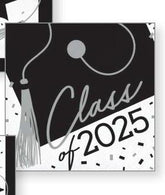 Class of 2025 School Spirit White Lunch Napkin 36 per package